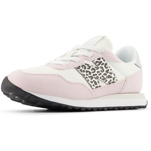 New Balance Kid’s Kids 237 Bungee Lace Sneaker(Sea Salt/Stone Pink)