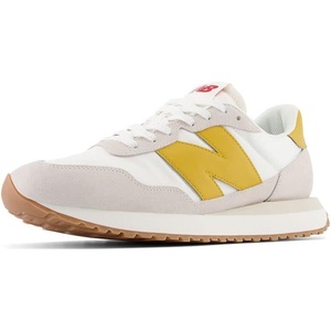 New Balance Men’s 237 V1 Sneaker(White/Gold Fusion)