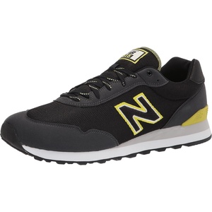 New Balance Men’s 515 V3 Sneaker(Black/Sulpher Yellow)