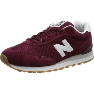 New Balance Men’s 515 V3 Sneaker(Garnet/Nb White)