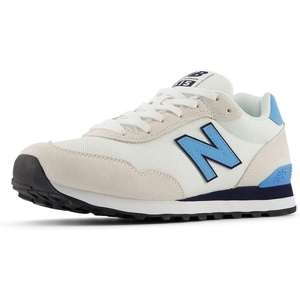 New Balance Men’s 515 V3 Sneaker(White/Sea Salt/Coastal Blue)