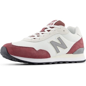 New Balance Men’s 515 V3 Sneaker(White/Washed Burgundy)