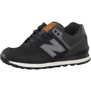 New Balance Men’s 574 V1 Core Sneakers(Black/Red)