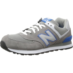 New Balance Men’s 574 V1 Core Sneakers(Grey/Blue/White)