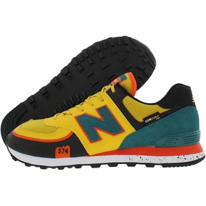 New Balance Men’s 574 V1 Core Sneakers(Harvest Gold/Blaze)