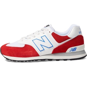 New Balance Men’s 574 V1 Core Sneakers(Red/White)