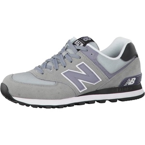 New Balance Men’s 574 V1 Core Sneakers(Steel/Black)