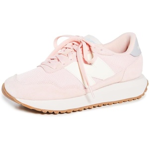 New Balance Women’s 237 V1 Classic Sneaker, Pink-Storm Blue, 7