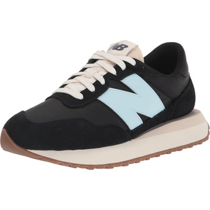 New Balance Women’s 237 V1 Sneaker(Black/Bleach Blue)
