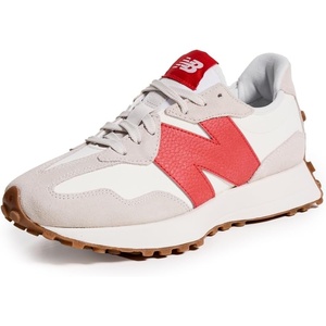New Balance Women’s 327 Sneaker(Beige/Red)
