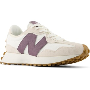 New Balance Women’s 327 Sneaker(Linen/Sea Salt/Dark Ice Wine)
