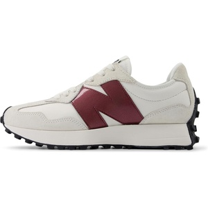 New Balance Women’s 327 Sneaker(Sea Salt/Monarch Burgundy)