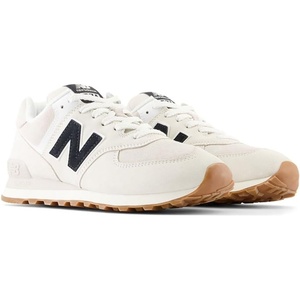 New Balance Womens 574(Off White/Black)