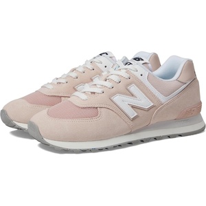 New Balance Womens 574(Pink/White)