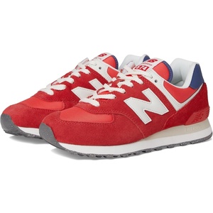 New Balance Womens 574(True Red/White)