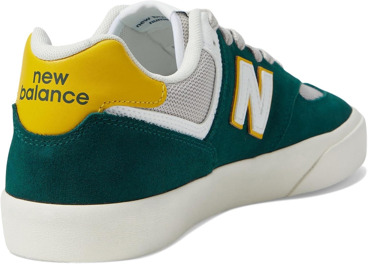 image:imageNew Balance Mens 574 Vulc SneakersSpruceWhite