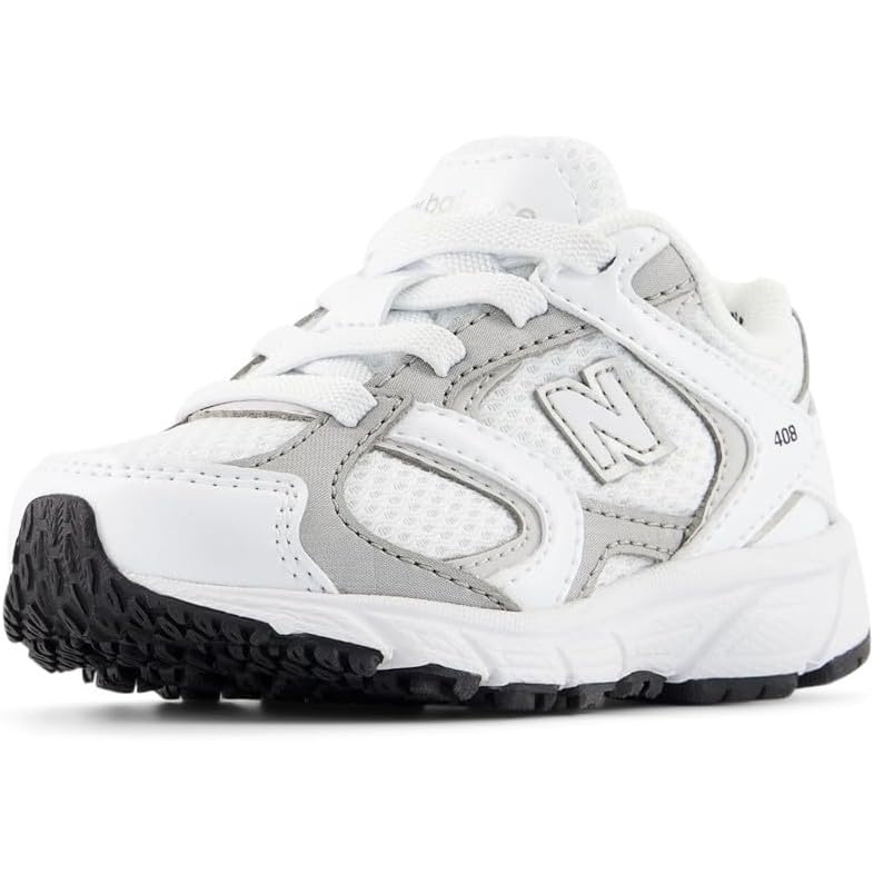 image:imageNew Balance Baby 408 V1 BungeeNb 103 WhiteSilver Metallic