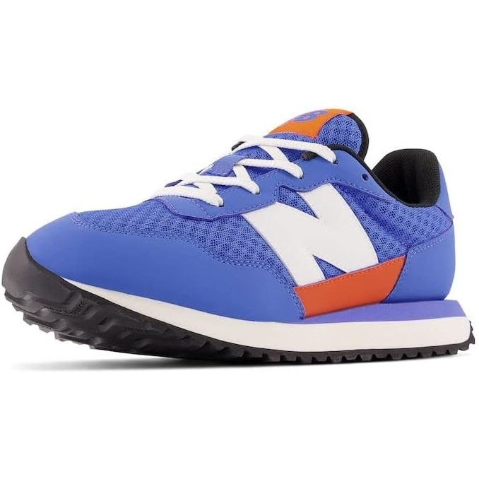 image:imageNew Balance Kids 237 V1 Laceup SneakerBright LapisPoppy