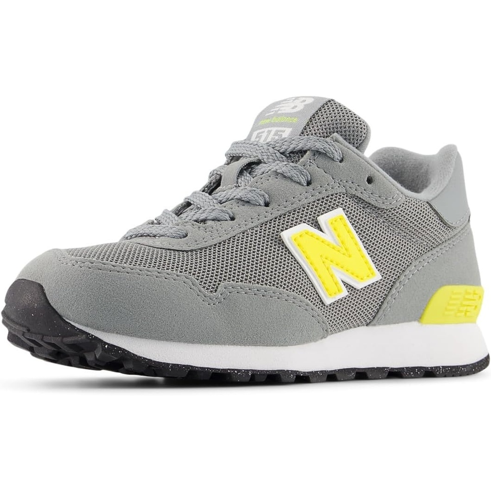 image:imageNew Balance Kids 515 Lace Sneaker Little KidSlate GreyPunch Yellow