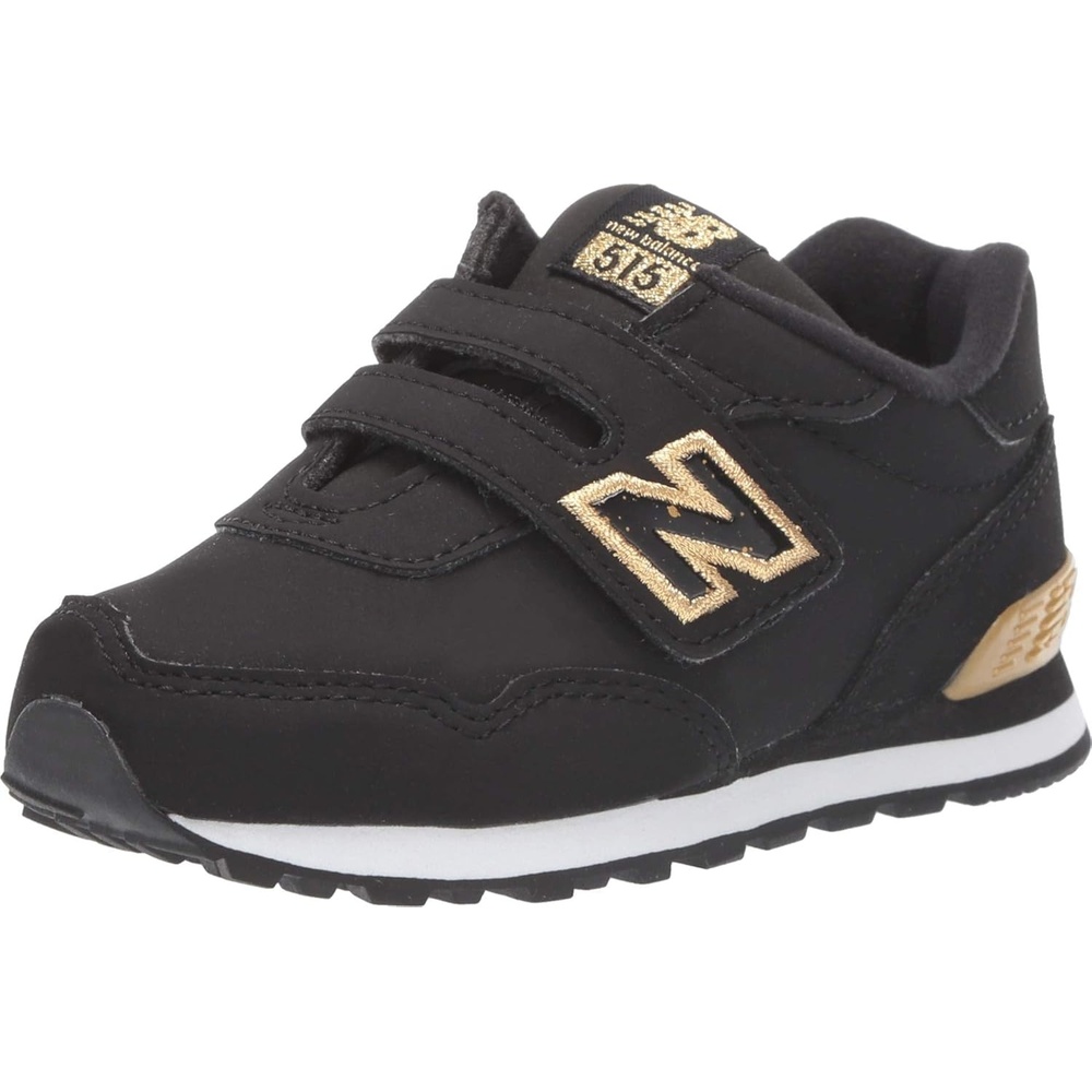 image:imageNew Balance Kids 515 V1 Laceup SneakerBlackGold Metallic