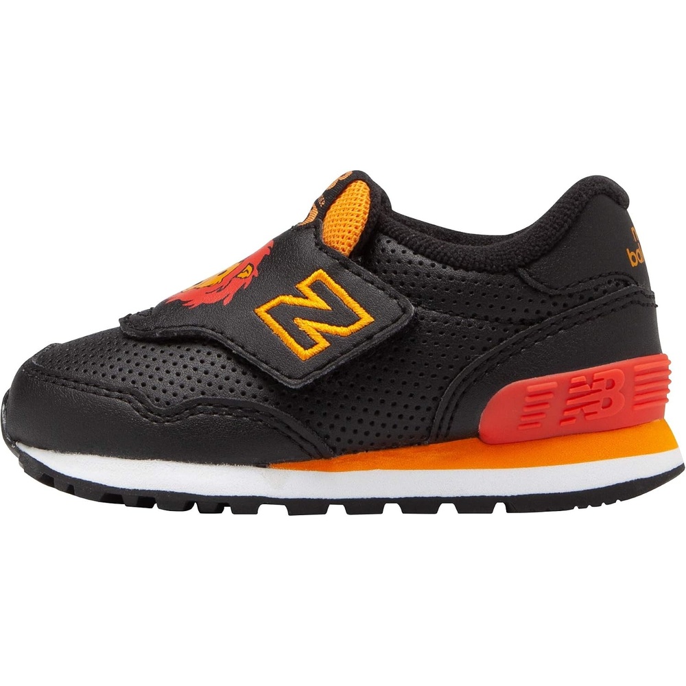 image:imageNew Balance Kids 515 V1 Laceup SneakerBlackMarigoldCoral Glow