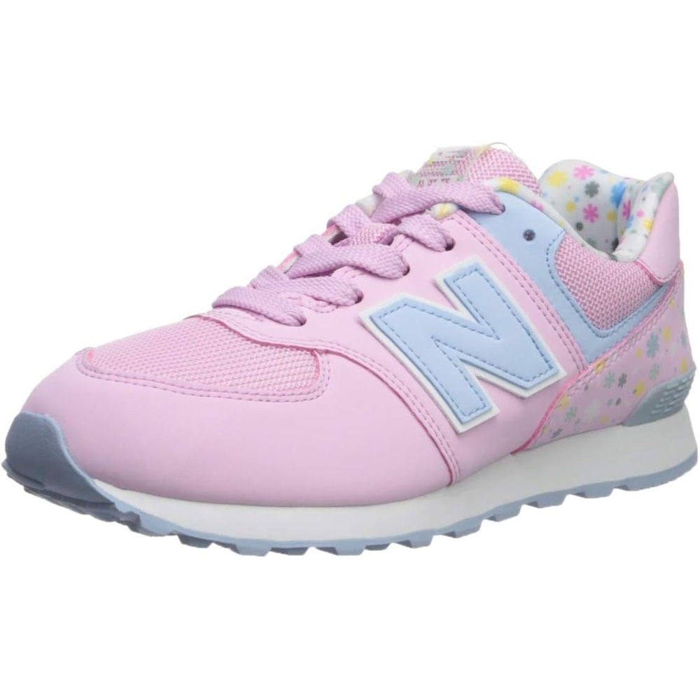 image:imageNew Balance Kids 574 V1 Classic LaceUp Sneaker Big KidCrystal RoseSummer Sky