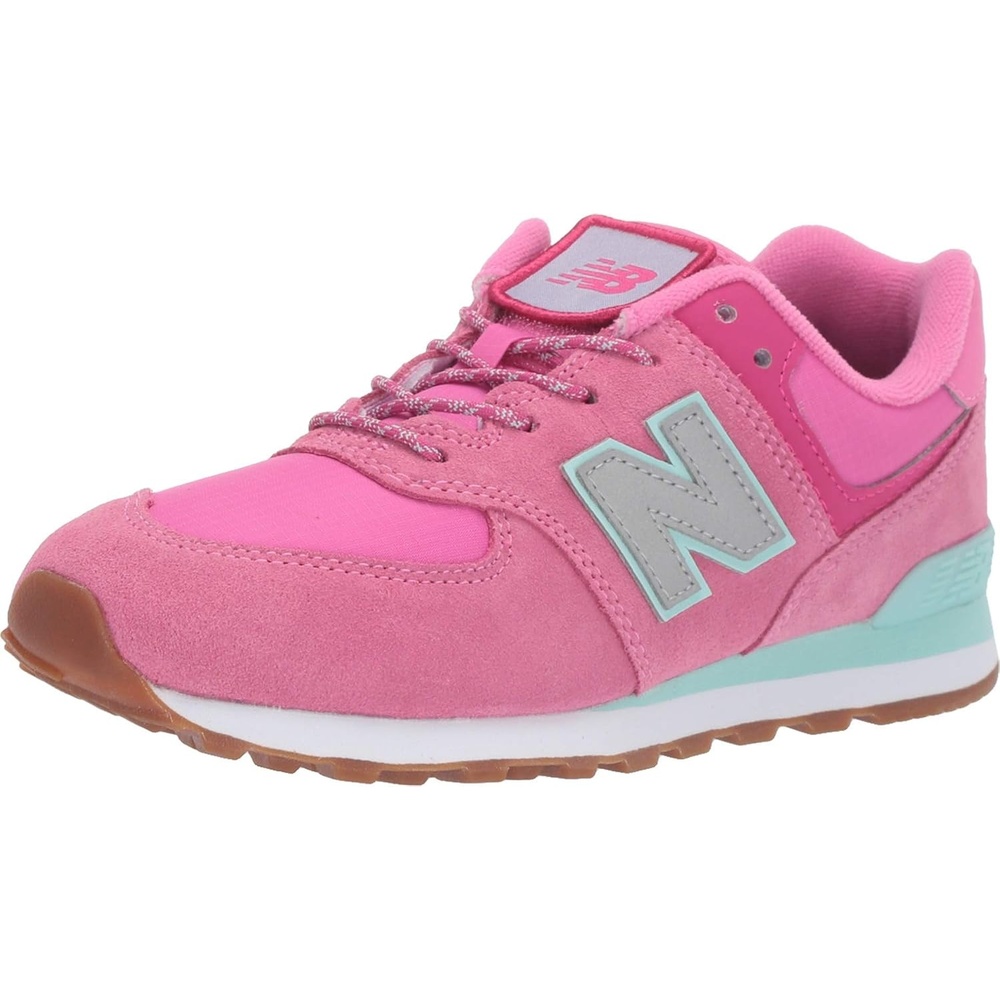 image:imageNew Balance Kids 574 V1 Classic LaceUp Sneaker Big KidLight CarnivalCarnival