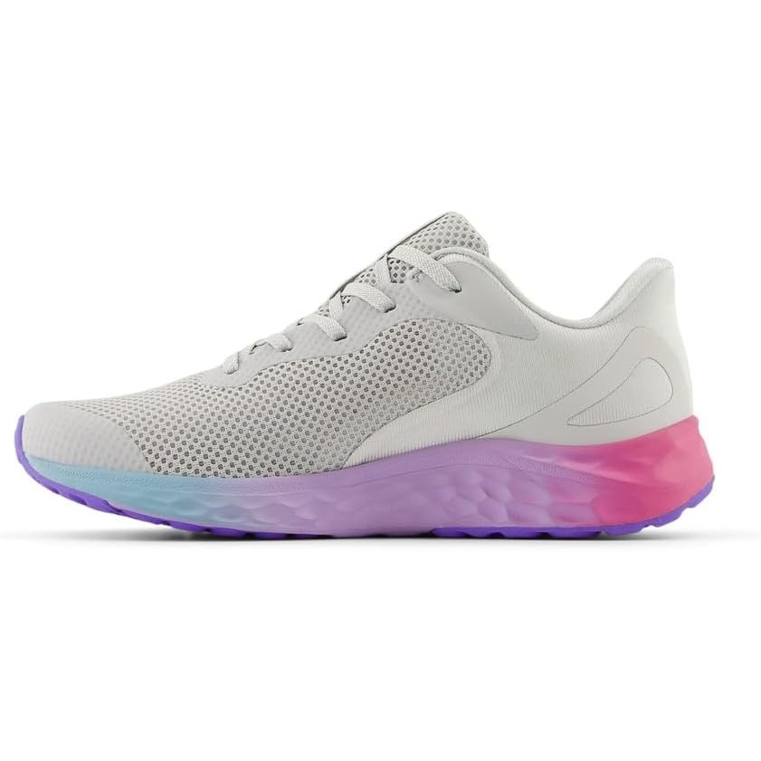image:imageNew Balance Kids Fresh Foam Arishi V4 Running Shoe Little KidGrey MatterMid Century PinkLilac Glo