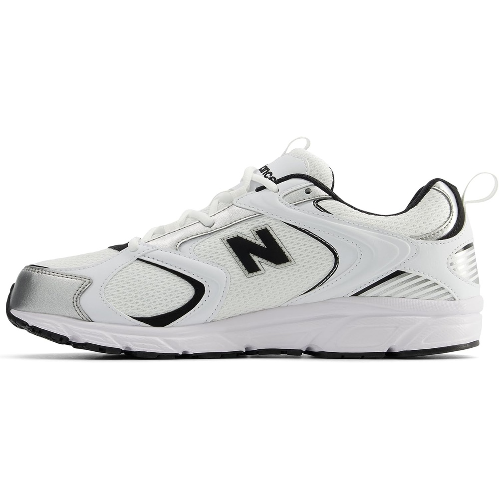image:imageNew Balance Mens 408 V1 SneakersWhiteBlackSilver