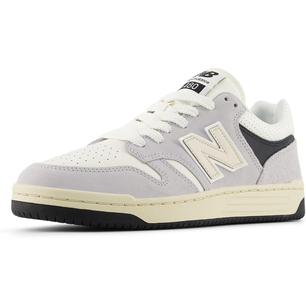 image:imageNew Balance Mens 480 V1 SneakersGreySea Salt
