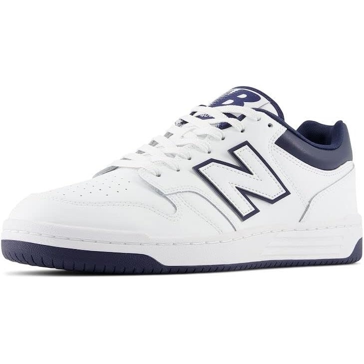 image:imageNew Balance Mens 480 V1 SneakersWhiteNavy