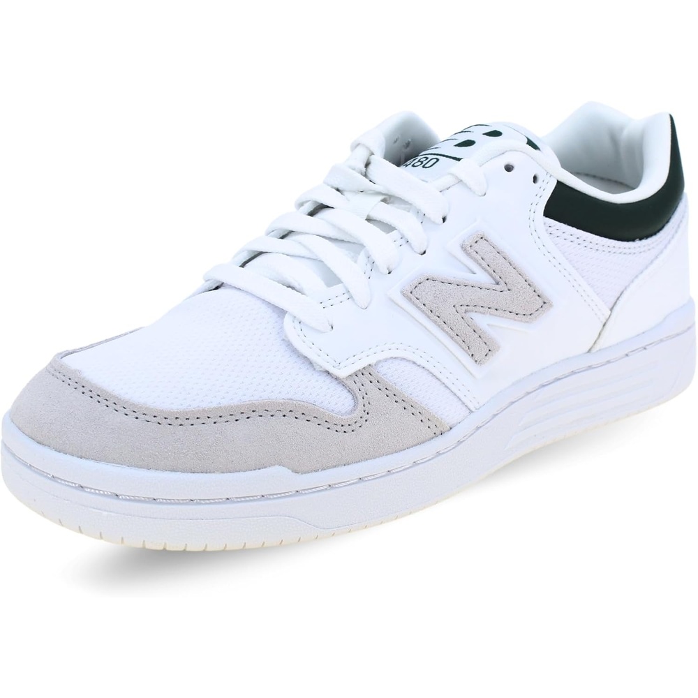 image:imageNew Balance Mens 480 V1 SneakersWhiteNightwatch Green