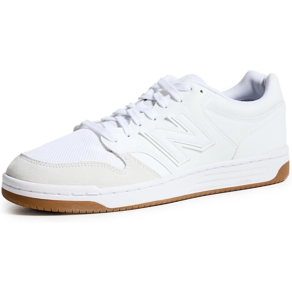 image:imageNew Balance Mens 480 V1 SneakersWhiteReflection