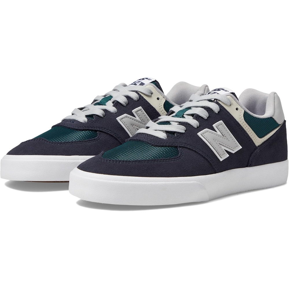 image:imageNew Balance Mens 574 Vulc SneakersNavyGrey