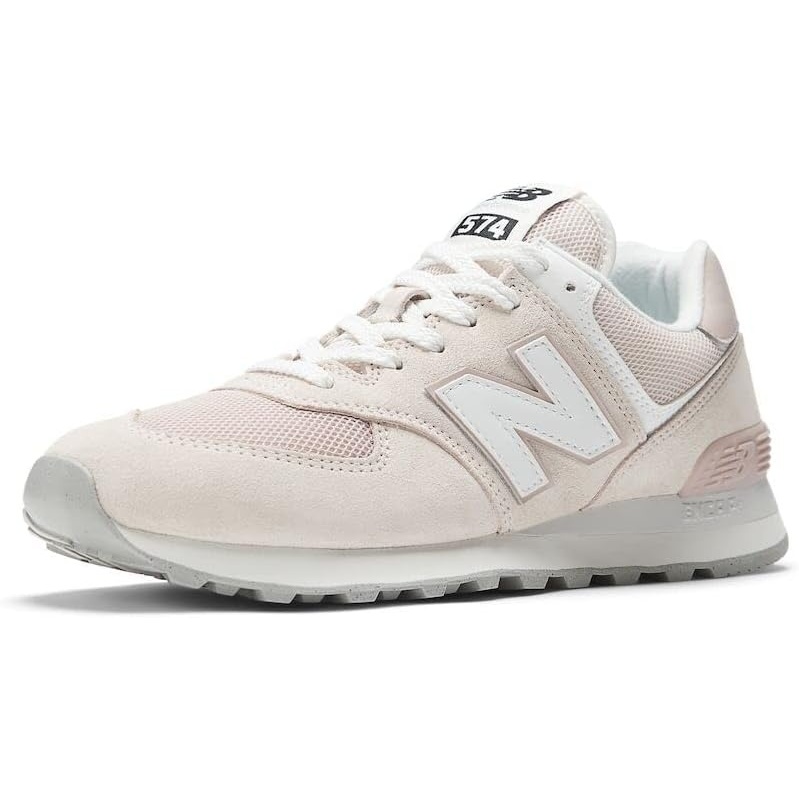 image:imageNew Balance Mens 574 Vulc SneakersPinkWhite