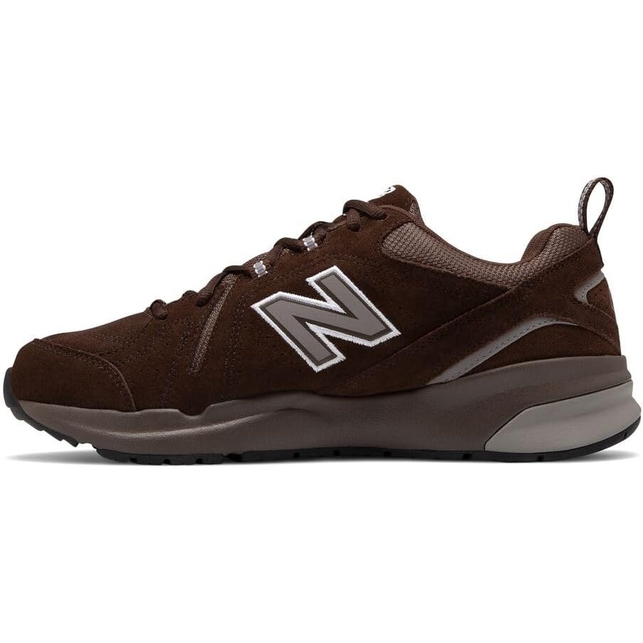 image:imageNew Balance Mens 608 V5 Casual Comfort Cross TrainerChocolate BrownWhite