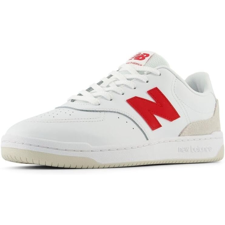 image:imageNew Balance Mens 80 SneakerWhiteTeam Red