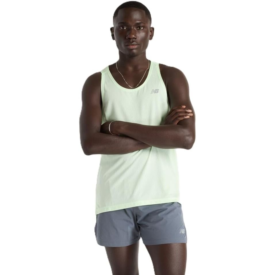 image:imageNew Balance Mens Athletics SingletMelon Water