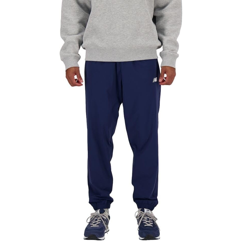 image:imageNew Balance Mens Athletics Stretch Woven JoggerNb Navy