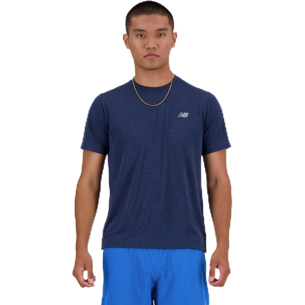 image:imageNew Balance Mens Athletics TShirtNb Navy Heather