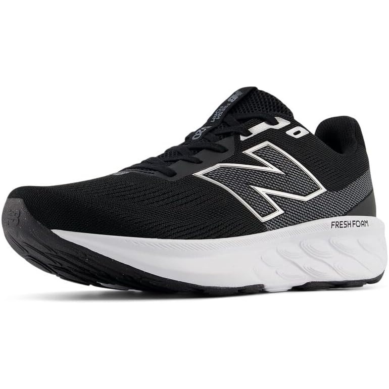 image:imageNew Balance Mens Fresh Foam 520 v9 Running ShoeBlackCastlerockSilver Metallic
