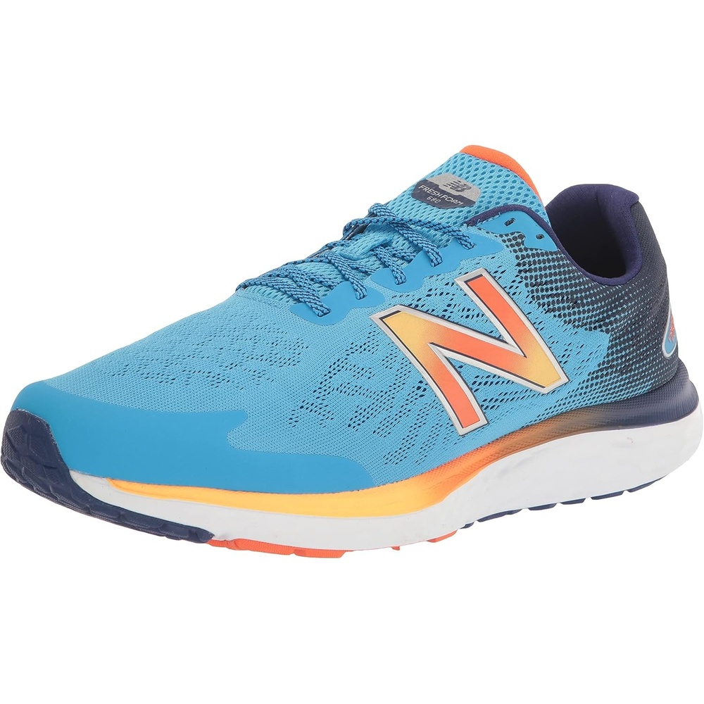 image:imageNew Balance Mens Fresh Foam 680 V7 Running ShoeVibrant SkyVibrant Orange