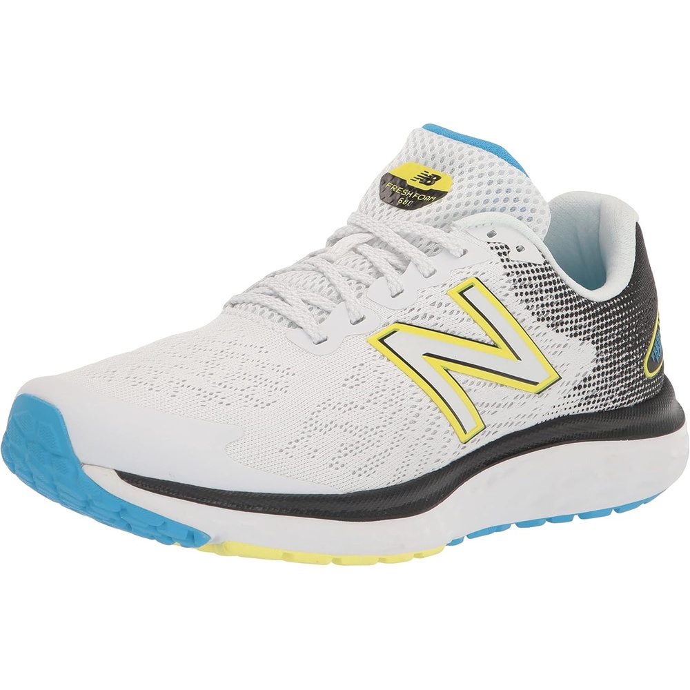 image:imageNew Balance Mens Fresh Foam V1 Slide SandalWhiteVibrant SkyLemonade