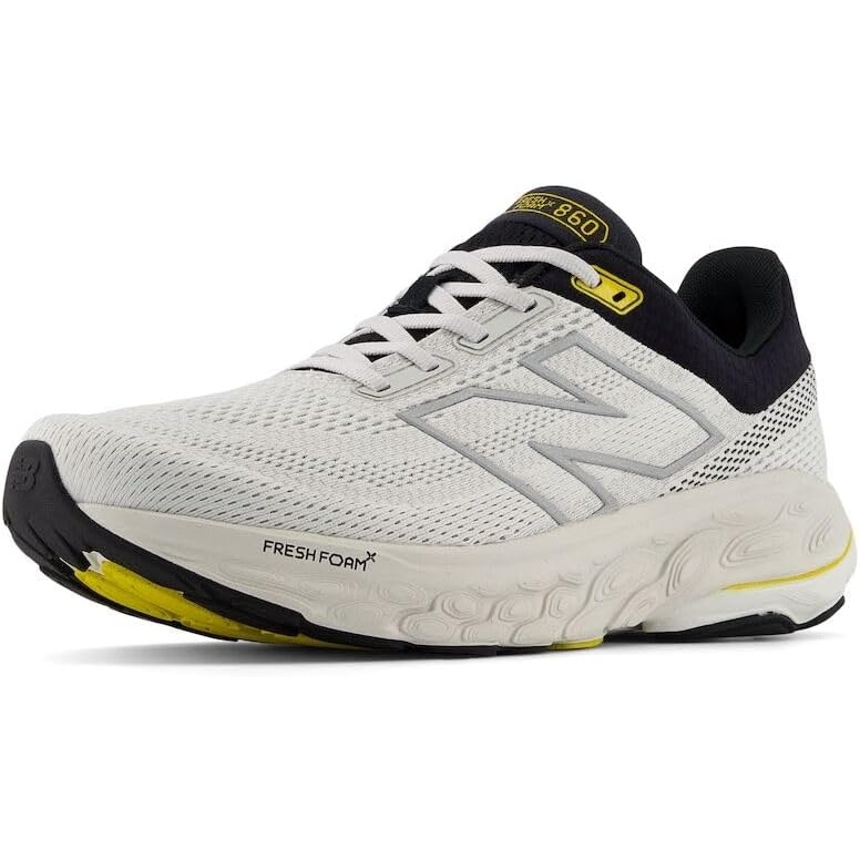image:imageNew Balance Mens Fresh Foam X 860 V14Grey MatterBlackGinger Lemon