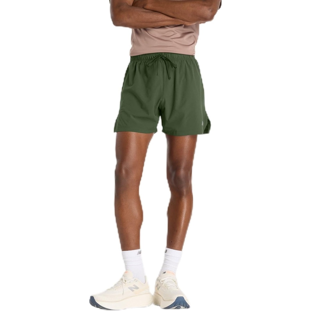 image:imageNew Balance Mens RC Short 5Dark Alpine Green