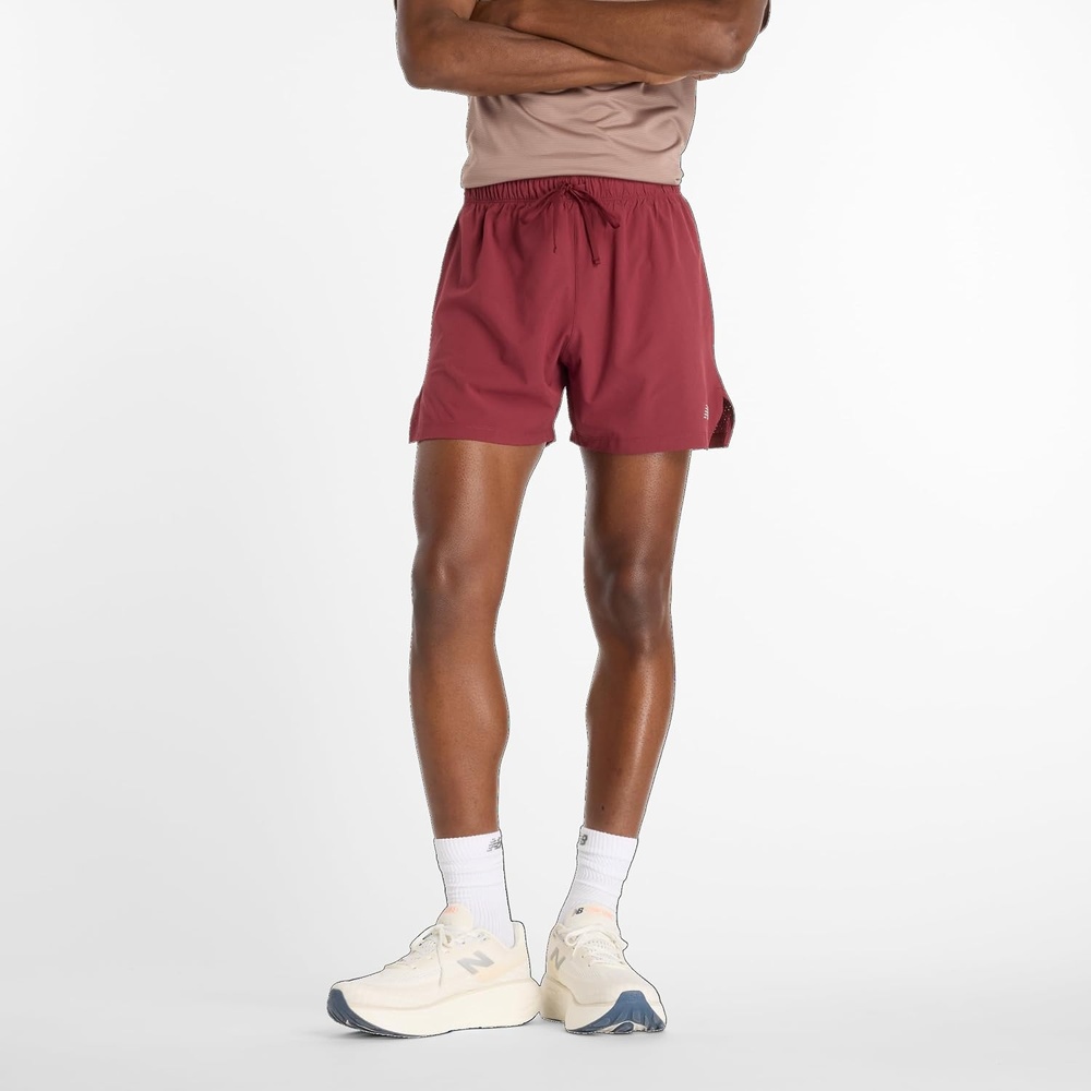image:imageNew Balance Mens RC Short 5Monarch Burgundy