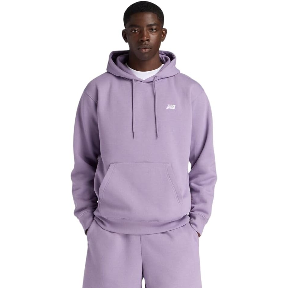 image:imageNew Balance Mens Sport Essentials Fleece HoodieCandied Violet