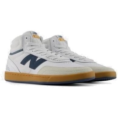 image:imageNew Balance Unisex Adult 440 V2 Hi Skateboarding ShoesWhiteGum