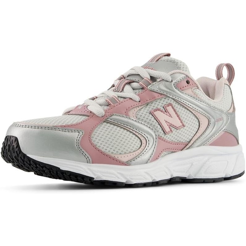 image:imageNew Balance UnisexAdult 408 SneakerGrey MatterRosewoodSilver Metallic