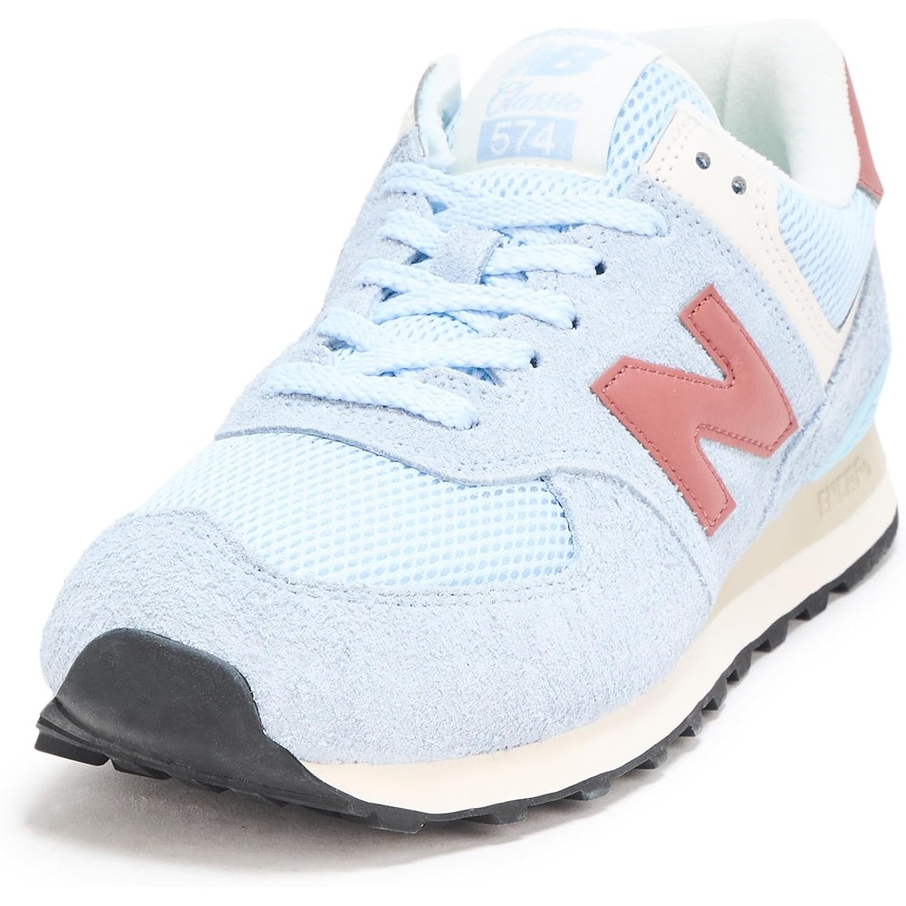 image:imageNew Balance UnisexAdult 574 Sneaker30 Lighter Nb BurgundyApricot Orange